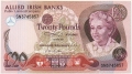 Allied Irish Banks 20 Pounds,  1. 4.1987